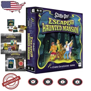 Scooby-Doo Haunted Mansion Escape Room Kit: Coded Chronicles Cooperative Game 8+ - Bild 1 von 10
