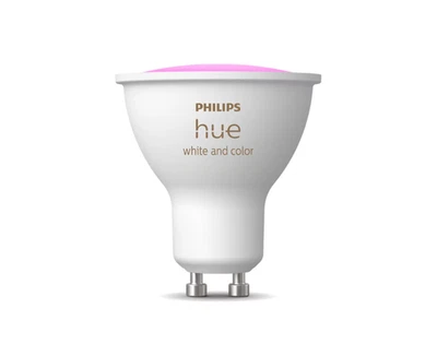 Lampadina led smart colorata Philips Hue attacco GU10 4.2W 2000-6500K - 22975400