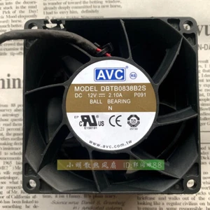 AVC DBTB0838B2S 8038 8CM 12V 2.10A PWM Ventola di Raffreddamento Alta Velocità Alto Volume Aria - Foto 1 di 5