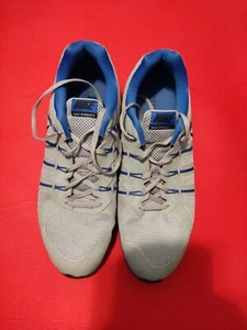 NIKE MAX DYNASTY gray red mesh athletic shoes, Mens Size 13 (47.5) $110 NICE CON - Picture 1 of 11