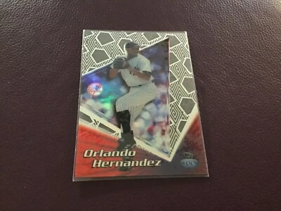 1999 (YANKEES) Topps Tek Pattern #19 #40A Orlando Hernandez - Image 1 of 2