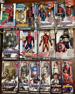 Marvel Avengers 12 inch New Iron Man, Spiderman, Thor, Ant Man, Thanos, StarLord