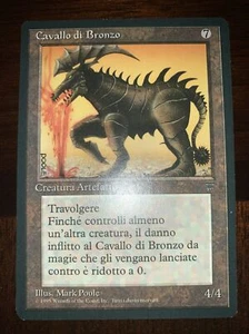 MTG NM Legends Cavallo di Bronzo Bronze Horse Italian Artifact Creature EDH - Picture 1 of 4