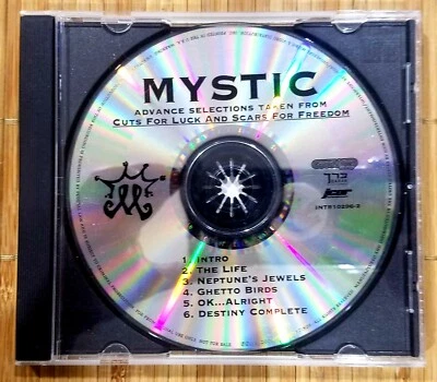 Selections from Cuts For Luck and Scars for Freedom by Mystic (CD_6-trk PROMO) - Image 1 of 2