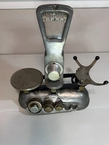 RARE ANTIQUE STORE CANDY SCALE " EXACT WEIGHT" SCALE CO. Style 93-03M Over Under - Picture 1 of 15