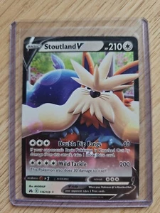 Stoutland V - 116/159 - Ultra Rare - Pokémon Krone Zenith - Bild 1 von 2