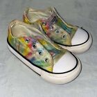 Toddler girl Converse All Stars tie dye - no laces - size 6