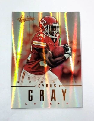2012 Panini Absolute Cyrus Gray Rookie Kansas City Chiefs /399 #121 - Image 1 of 2