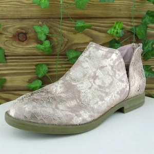 Kenneth Cole Reaction Youth Girls Boots Shoes Pink Synthetic Zip Size 6 Medium - Picture 1 of 7