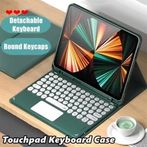 Touchpad Keyboard Case Mouse For iPad 6th 7th 8th 9th 10th Gen Air 3 4 5 Pro 11 - Picture 1 of 33