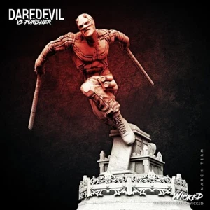 Daredevil - Marvel - Fan Art - von Wicked Resin 3D gedruckt grau - Bild 1 von 4