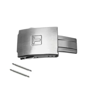Nueva hebilla de cierre de doble prensa de despliegue de acero inoxidable para TISSOT T-RACE - Imagen 1 de 5