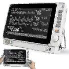 6-in-1 Portable Patient Monitor ECG NIBP RESP Temp SPO2 PR