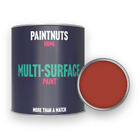 Multi Surface Paint Weatherproof RAL-3016 Coral Red All Finishes - 500ml Tin