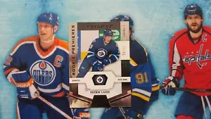 Patrik Laine 2016-17 Trilogy Rookie Premieres Level 1 Black Rookie Card #52 - Picture 1 of 8