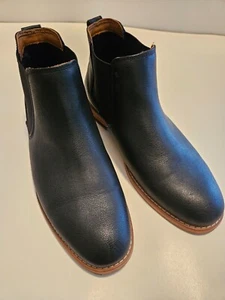 Call it Spring - Vegane schwarze Chukka Slipper leichte Stiefel, Herrengröße 10 - Bild 1 von 8