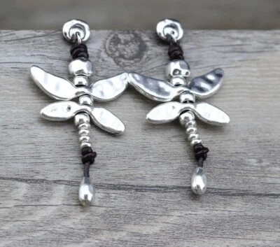 Pendientes hechos a mano ESTILO UNO De Único años 50 (M6) Foto 1 de 4