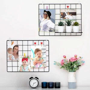 2 Pack Wire Wall Grid Panel | Photos & Pictures Display Grid Wall Panels | Black - Picture 1 of 12