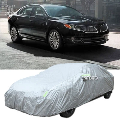 Cubierta completa de coche de 6 capas impermeable polvo exterior protección contra la nieve para Lincoln MKS Foto 1 de 4