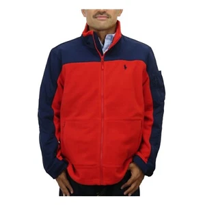 Polo Ralph Lauren Men's Full Zip Denali Type Fleece Jacket - Red - - Bild 1 von 5