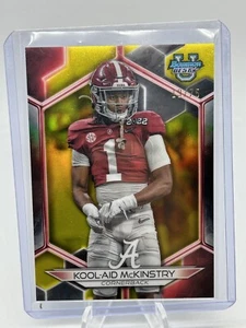2023 Bowmans Best U Kool-Aid Mckinstry Yellow Refractor RC /75 #9 Alabama - Picture 1 of 2