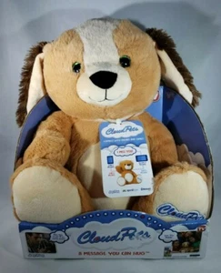Nuevo Peluche Cloud Pets Perro Cachorro "Un Mensaje Que Puedes Abrazar" 12 pulgadas - Imagen 1 de 7