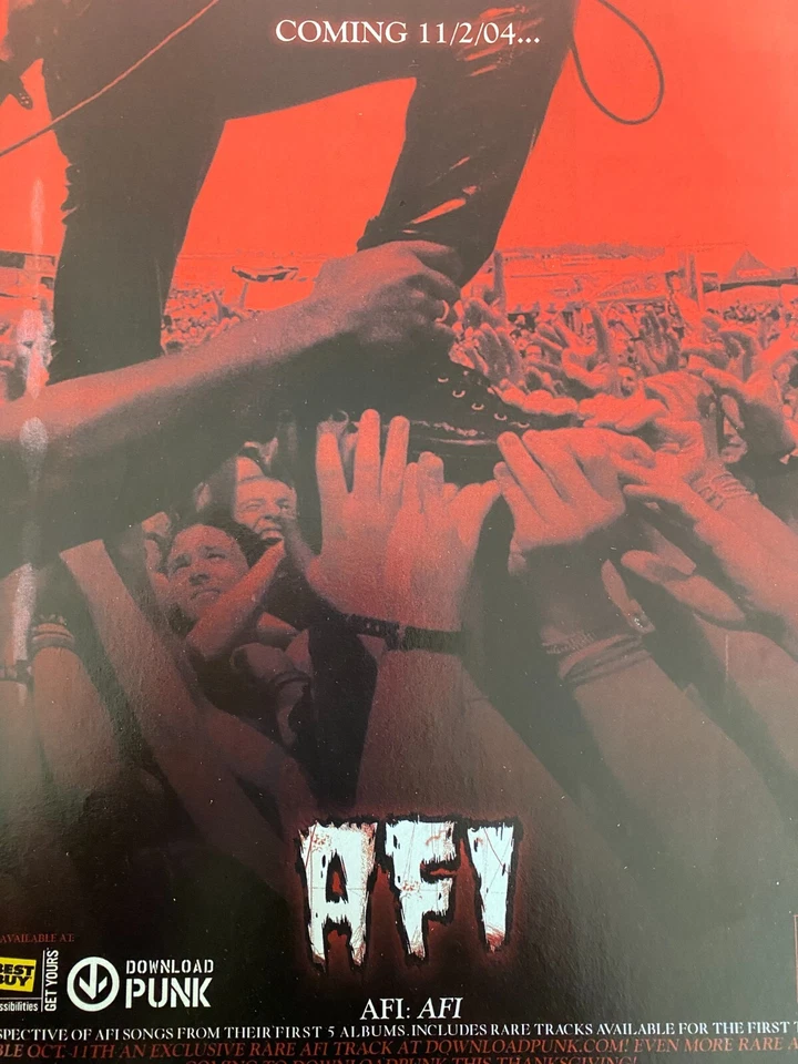 AFI,  Full Page Vintage Promotional Ad - Image 1 of 1