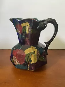 "Jarra de 7"" de granada pintada a mano rara S Hancock & Sons Rubens de colección" - Imagen 1 de 9