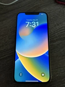 iPhone 12 Pro Max Unlocked 128gb (Unknown Screen Message) *DESCRIPTION* - Photo 1 sur 9