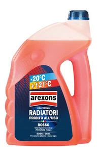 Arexons Liquido Radiatori Rosso -20° +121° Protettivo Radiatori + Imbuto 4,5 Lt. - Foto 1 di 5