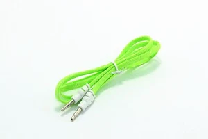 3.5mm AUX AUXILIARY Male to Male Braided Stereo Audio Cable for PC iPod MP3 CAR - Picture 1 of 11