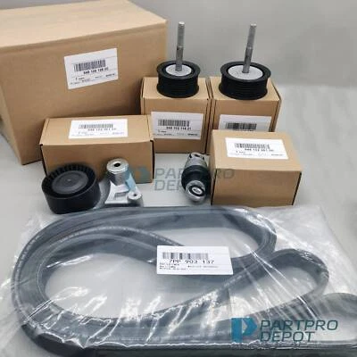 New Belt Drive Kit for Porsche Paramera 970 Cayenne 4.8L 94810619800 US - Image 1 of 4