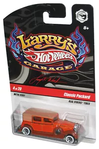 Hot Wheels Larry's Garage (2008) Orange Classic Packard Real Riders Toy Car 4/20 - Picture 1 of 1
