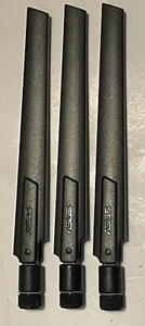 GENUINE 3 ASUS Antennas For RT-AX86U Pro, RT-AX86S, RT-AC68U RT-AC68P ,RT-AX86U - Picture 1 of 4