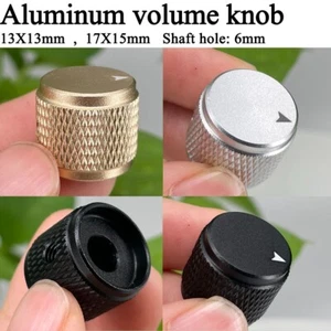 2PCS 13*13mm 17*15mm Audio Volume Knob Potentiometer Knob For Radio Hifi AMP 6mm - Picture 1 of 15