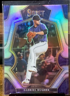 2023 Select Base Premier Level #159 Gabriel Hughes - Colorado Rockies - Image 1 of 3