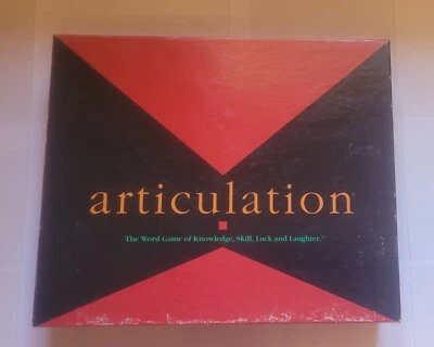 Articulation Word Game of Knowledge Board Game Vintage 1990s Complete Free Shipp - Image 1 of 4