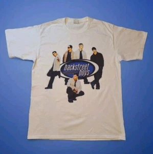 Backstreet Boys T Shirt Mens Size L - 100% Cotton - NEW - Picture 1 of 5