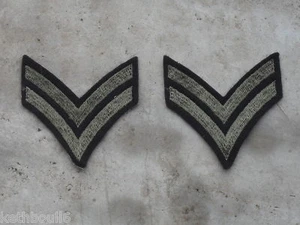 WW2 US ARMY CORPORAL shoulder chevrons, - Picture 1 of 2