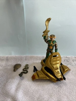 Vintage 1986 G.I.Joe Serpentor And Air Chariot ARAH Hasbro - Image 1 of 4