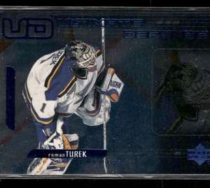 1999-00 Upper Deck Ultimate Defense #UD-6 Roman Turek St. Louis Blues - Picture 1 of 2
