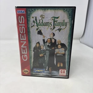 The Addams Family - Juego Sega Genesis Con Estuche PROBADO Sin Manual - Imagen 1 de 5
