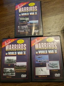 Warbirds of World War II: 3 DVD Set - Picture 1 of 4