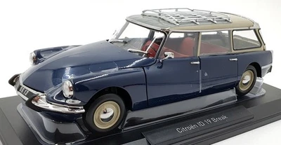 Norev 1/18 Scale Diecast 181770 - Citroen ID Break 1967 - Orient Blue - Image 1 of 4