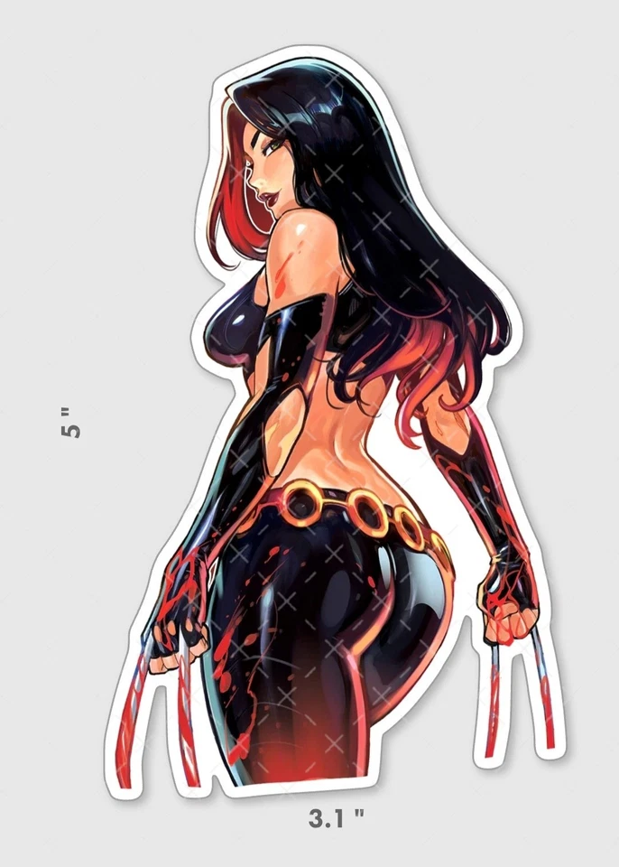 X-23 Marvel  Waifu Vinyl Sticker  - Image 1 of 1