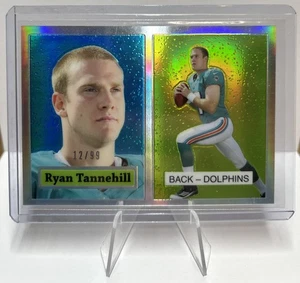 Ryan Tannehill 2012 Topps Chrome 1957 Design Refractor RC CARD #7 #D12/99 RARA! - Foto 1 di 3