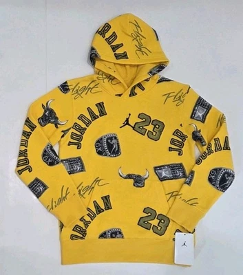 NIKE JORDAN EDICIÓN LIMITADA AOP SUDADERA CON CAPUCHA Talla S 8-10, M 10-12, L 12-14, XL 14-16 Foto 1 de 4