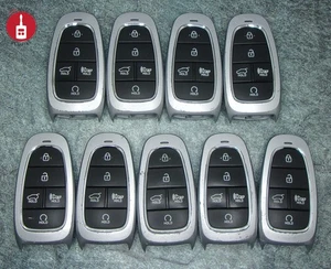 OEM Lot of 9 Hyundai Santa Fe '21/'22 Smart Key Remotes Tested Used TQ8-FOB-4F27 - Picture 1 of 2