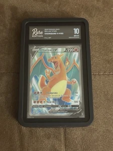 Rare Edition Gem MT 10 - Charizard V Full Art Brilliant Stars 153/172 - Picture 1 of 3