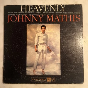 JOHNNY MATHIS HEAVENLY CS-8152 LP VINYL RECORD - Picture 1 of 3